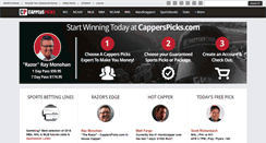 Desktop Screenshot of capperspicks.com